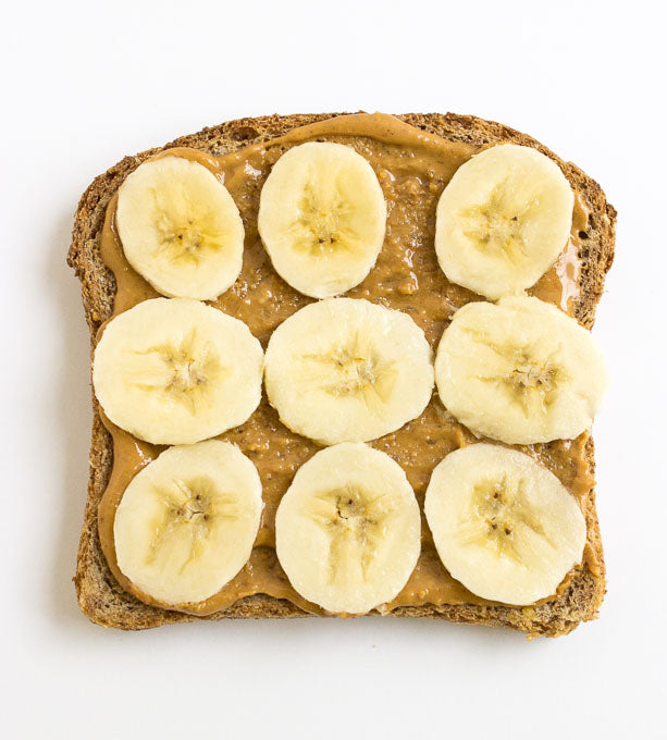 Toast with Natural Peanut Butter & Banana