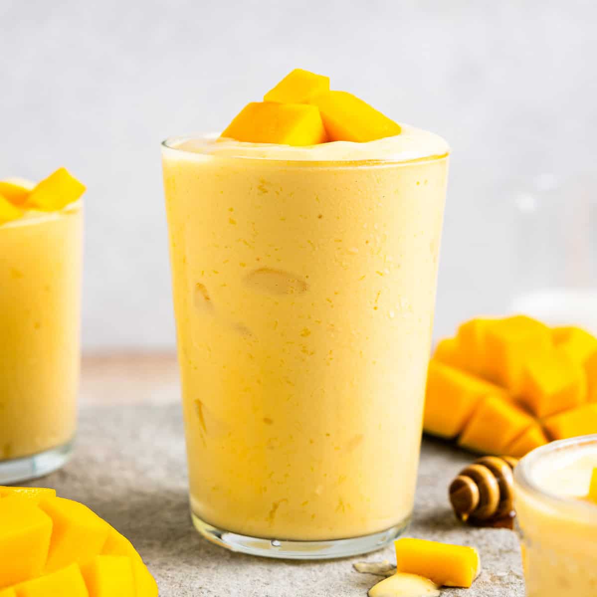 Mango Almond Milk Smoothie