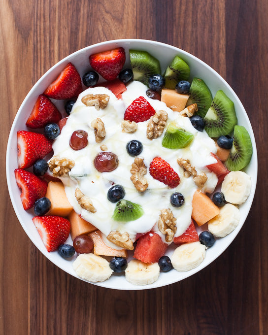 Greek Yogurt with Fruits & Nuts