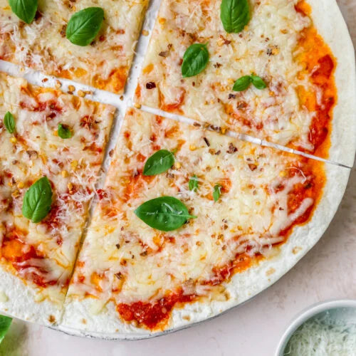 Healthy Pizza Tortilla
