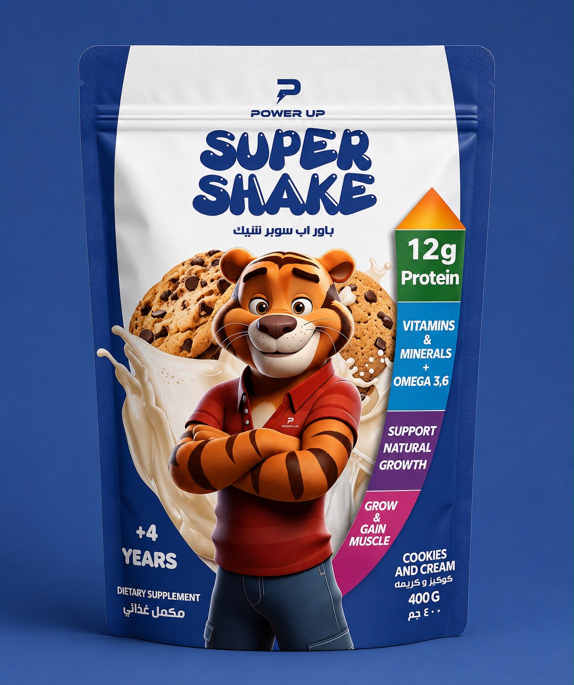 Super Shake Cookies & Cream